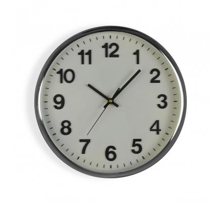 RELOJ DE PARED BLANCO 32 CM
