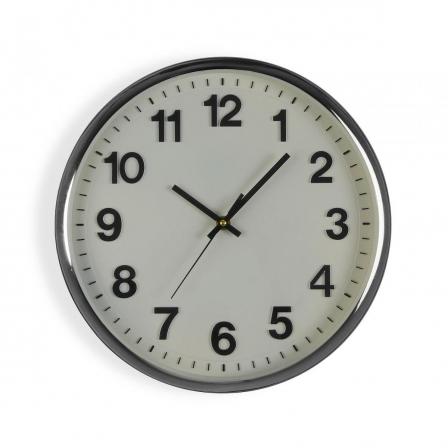 RELOJ DE PARED BLANCO 32 CM