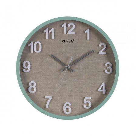 RELOJ DE PARED VESTA MINT 30 CM