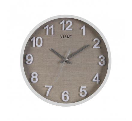 RELOJ DE PARED VESTA BLANCO 30 CM
