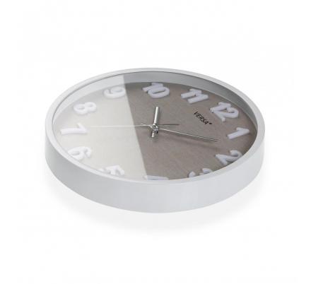 RELOJ DE PARED VESTA BLANCO 30 CM