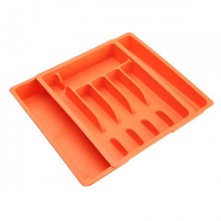 CUBERTERO EXTENSIBLE NARANJA