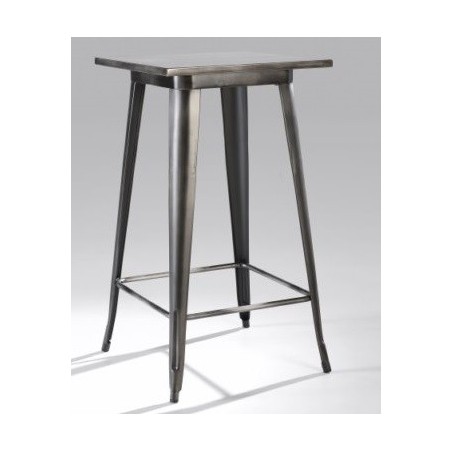 Mesa Alta Estilo Industrial Modelo Grappa - Varios Colores Mesa Alta Estilo Industrial Modelo Grappa - Varios Colores
