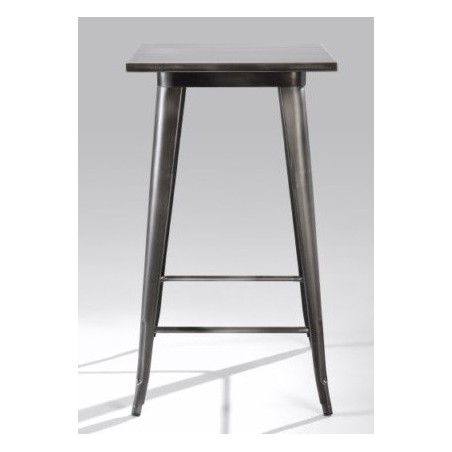 Mesa Alta Estilo Industrial Modelo Grappa - Varios Colores Mesa Alta Estilo Industrial Modelo Grappa - Varios Colores