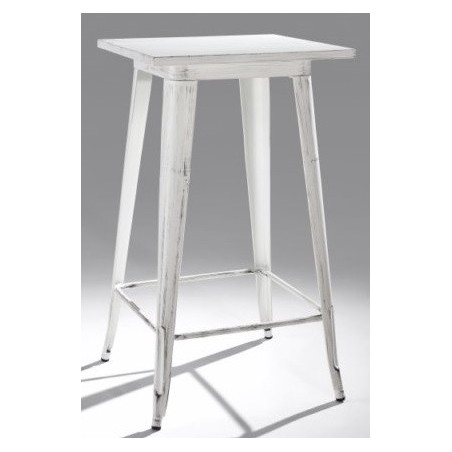 Mesa Alta Estilo Industrial Modelo Grappa - Varios Colores Mesa Alta Estilo Industrial Modelo Grappa - Varios Colores