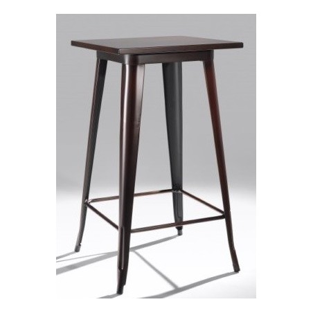 Mesa Alta Estilo Industrial Modelo Grappa - Varios Colores Mesa Alta Estilo Industrial Modelo Grappa - Varios Colores
