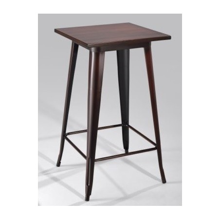 Mesa Alta Estilo Industrial Modelo Grappa - Varios Colores Mesa Alta Estilo Industrial Modelo Grappa - Varios Colores