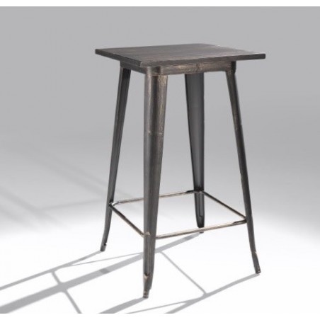 Mesa Alta Estilo Industrial Modelo Grappa - Varios Colores Mesa Alta Estilo Industrial Modelo Grappa - Varios Colores