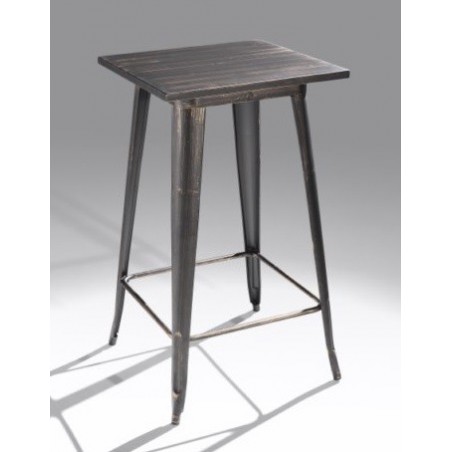Mesa Alta Estilo Industrial Modelo Grappa - Varios Colores Mesa Alta Estilo Industrial Modelo Grappa - Varios Colores