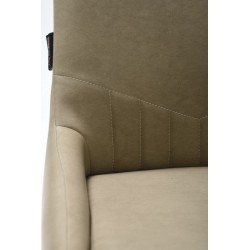 Silla Comedor Modelo Armada Tapizada Estructura Cromada - Varios Colores