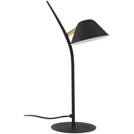 LÁMPARA DE SOBREMESA METAL NEGRO