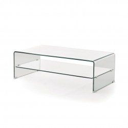 Mesa de centro cristal modelo marea